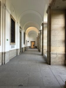 Haunted Hallway in the Reina Sofia Museum - Madrid, Spain