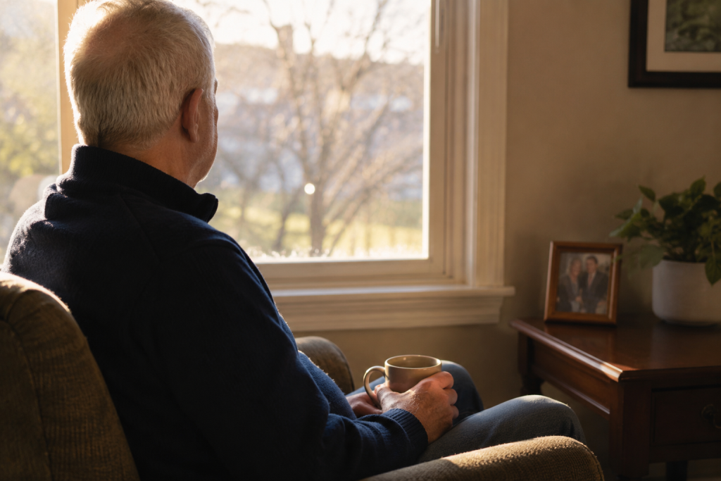 Person wondering if they will see a loved one again